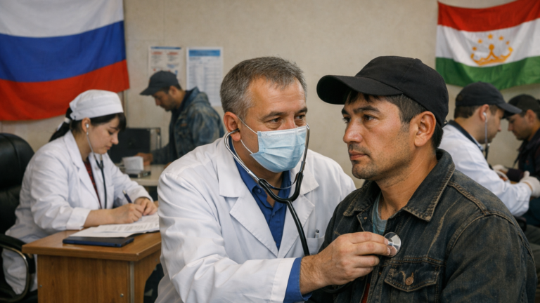 Танҳо табибони рус ҳақ доранд, муҳоҷиронро дар дохили Тоҷикистон аз ташхис гузаронанд